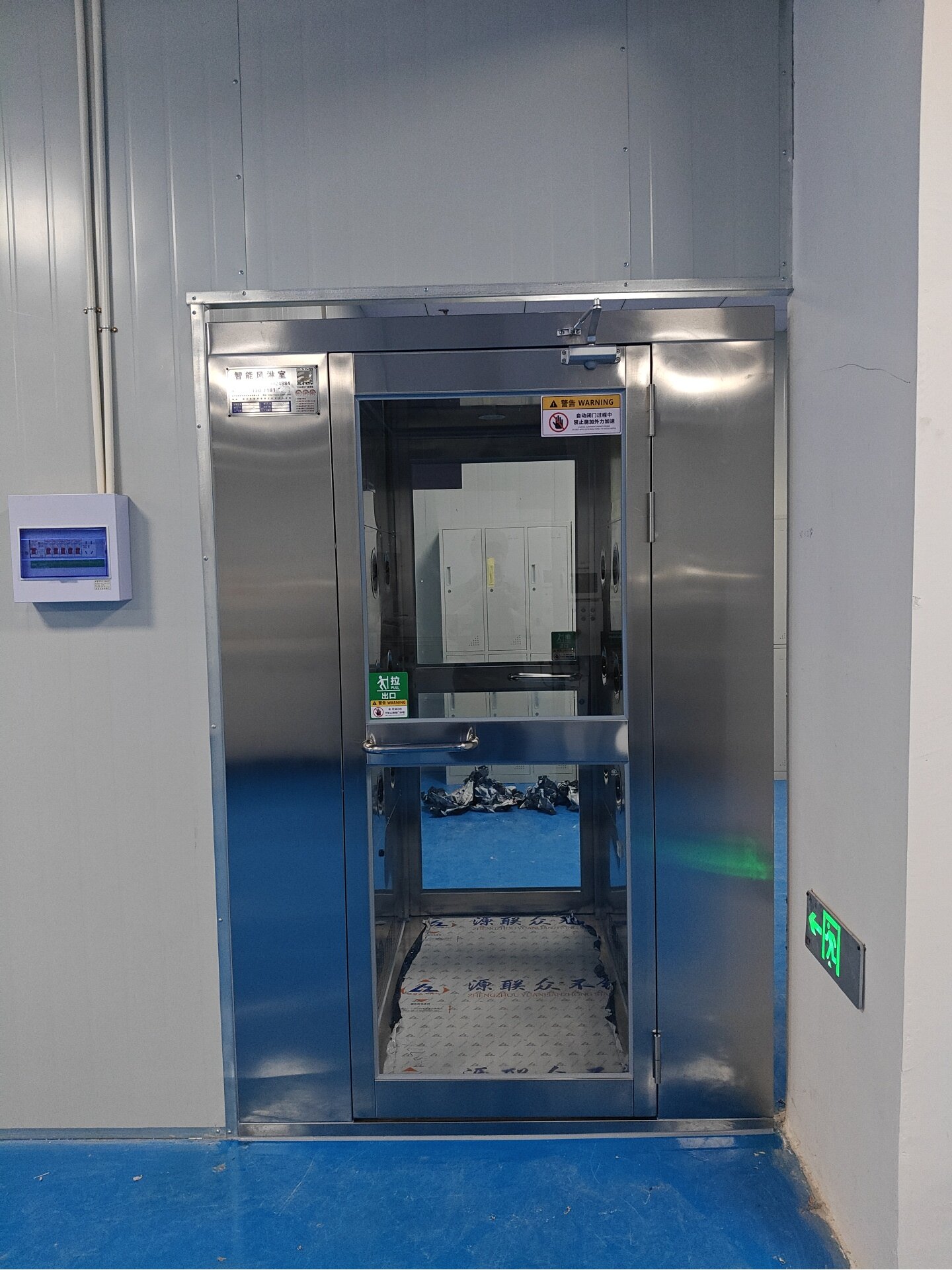 苏州贝氏包装科技有限公司风淋室安装